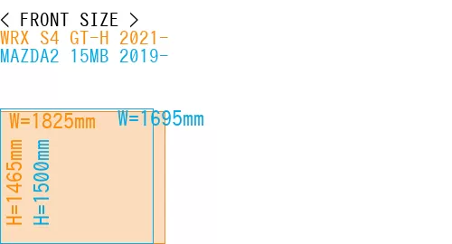 #WRX S4 GT-H 2021- + MAZDA2 15MB 2019-